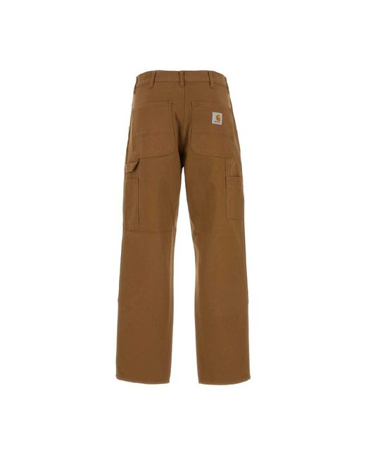 Straight Trousers Carhartt pour homme en coloris Brown