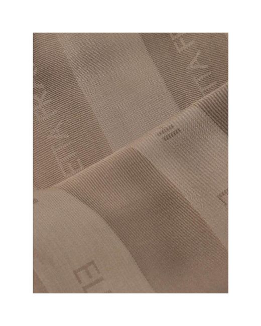 Elisabetta Franchi Brown Scarves