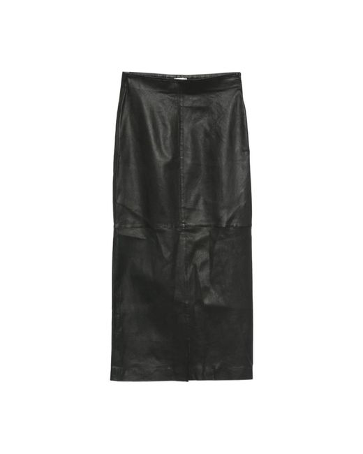 Alysi Midi Skirts in het Gray