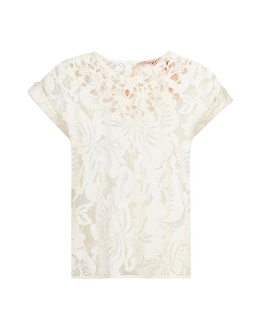 Tops > t-shirts N°21 en coloris White