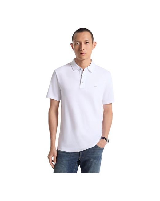 Michael Kors White Polo Shirts for men