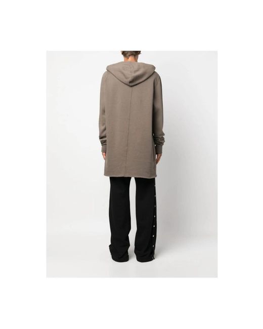 Rick Owens Brown Hoodies for men