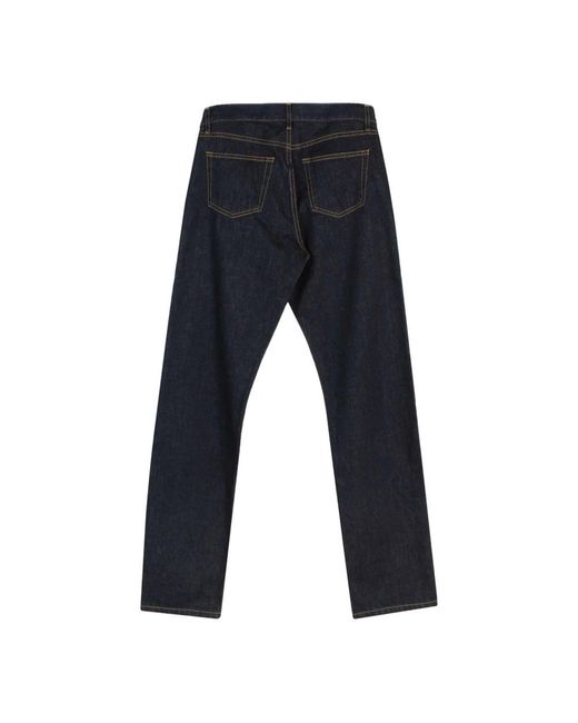 Helmut Lang Blue Straight Jeans for men