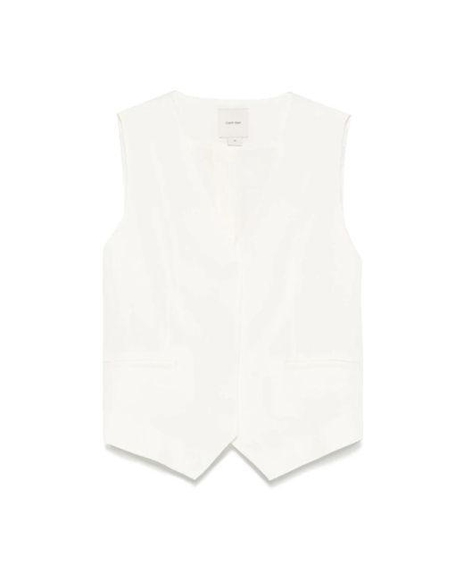 Calvin Klein Vests in het White