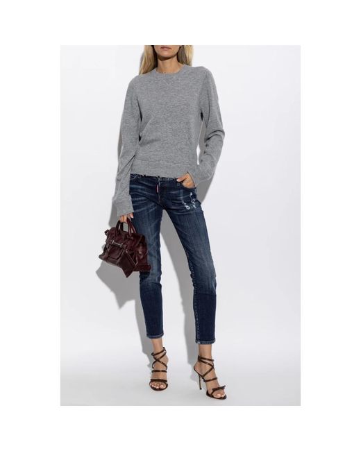DSquared² Pocket Sweater in het Gray