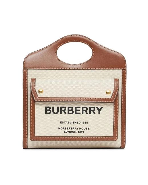 Burberry Pink Natürliche braune tasche
