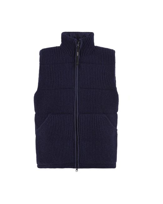 Aspesi Blue Waistcoats for men