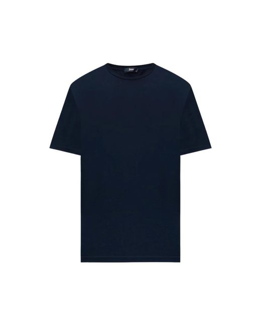 Herno Blue T-Shirts for men