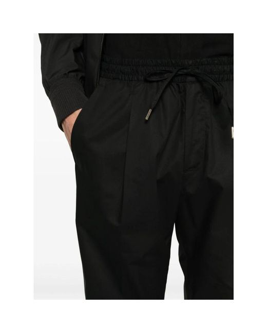 Trousers > slim-fit trousers BRIGLIA pour homme en coloris Black