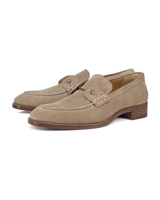 Christian Louboutin Brown Loafers for men