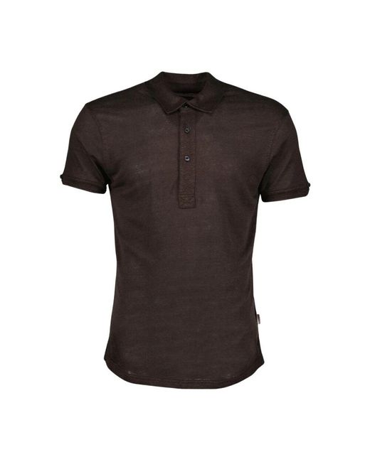 Orlebar Brown Black Polo Shirts for men