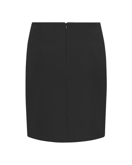Seductive Korte Rok Met Zijrits in het Black