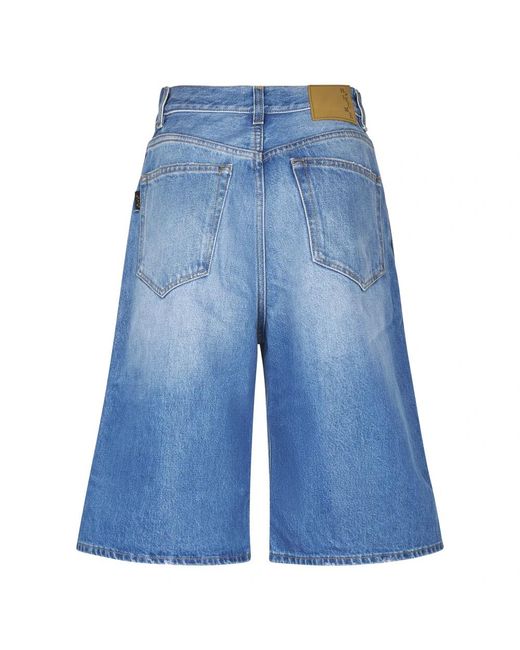 Haikure Blue Denim Shorts