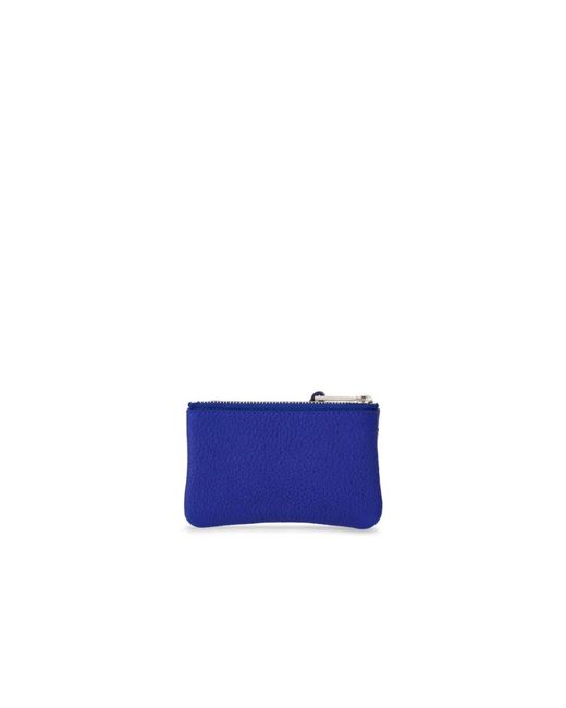 Ferragamo Accessoires ,Veelkleurig ,Leer Cut Out Creditcardhouder in het Blue voor heren