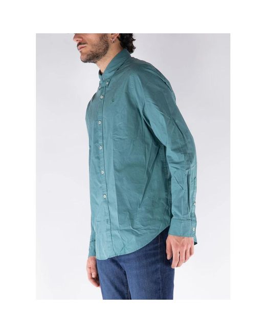 Timberland Blue Casual Shirts for men