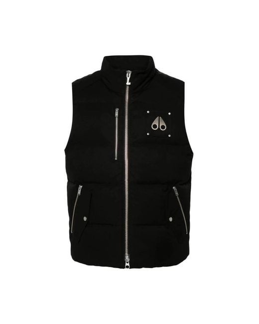 Moose Knuckles Westmount Vest in het Black voor heren
