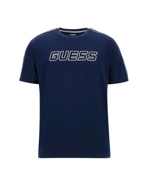 T-Shirts Guess de hombre de color Blue
