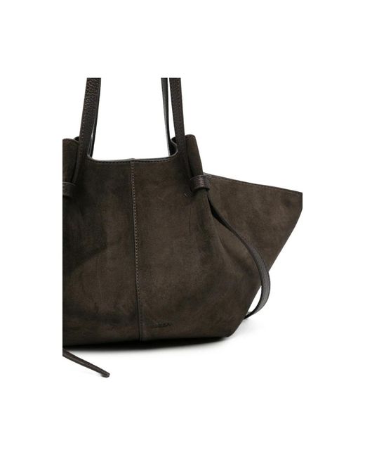 Yuzefi Black Shopping Bags