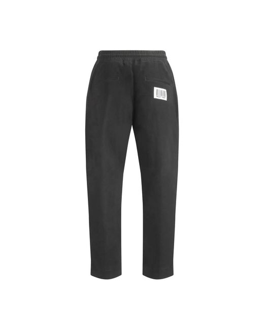 Moschino Broeken ,Zwart ,Katoen Zwarte Jogger Broek Aw 24 in het Black voor heren