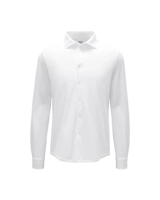 Formal Shirts Fedeli de hombre de color White