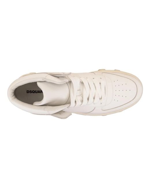 DSquared² White Sneakers for men