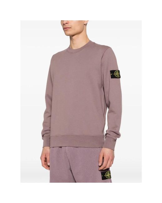 Stone Island Purple Sweatshirts for men
