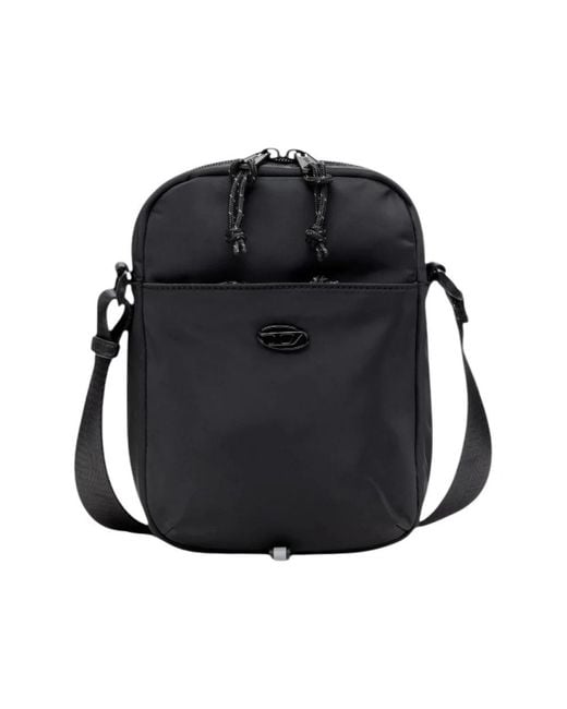 DIESEL Black Cross Body Messenger for men