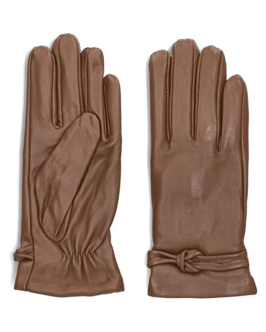 Notre-v Brown Elegante Braune Handschuhe