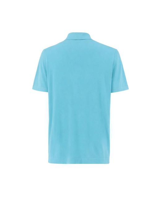 Drumohr Blue Polo Shirts for men