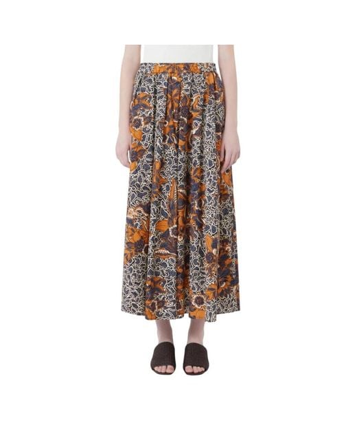 Weekend by Maxmara Brown Midi Skirts