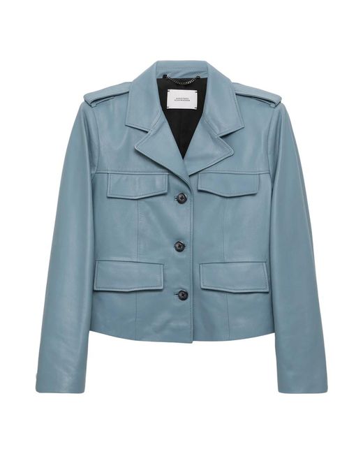 Dorothee Schumacher Blue Stilvolle Statement Jacke