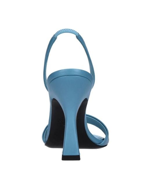 3Juin Blue High Heel Sandals