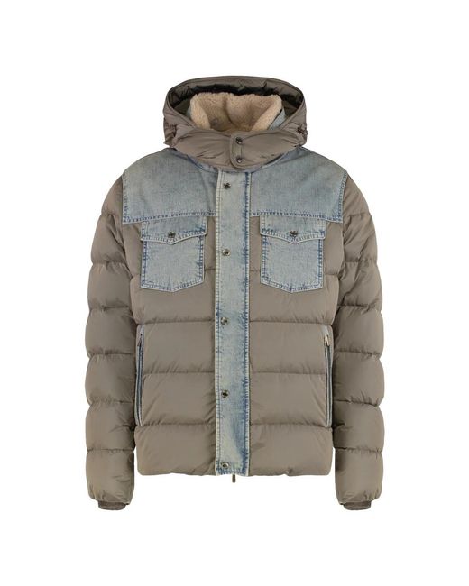Moorer Gray Winter Jackets for men