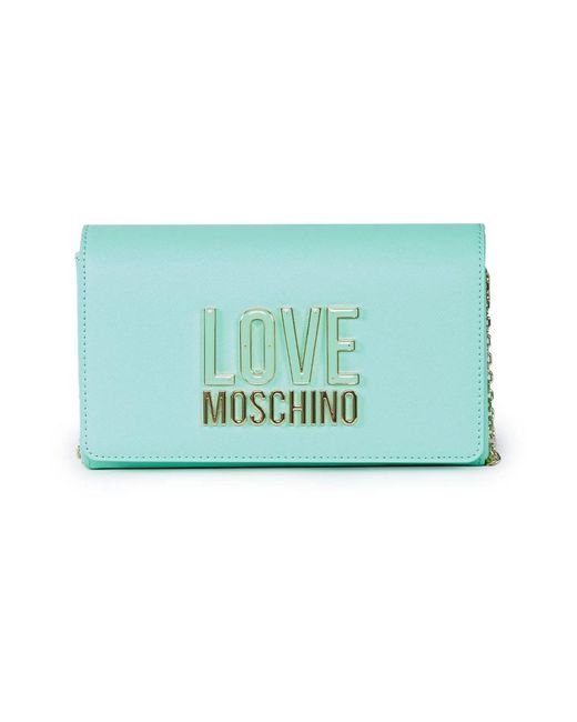Love Moschino Green Cross Body Bags