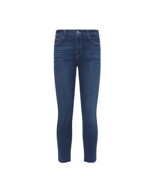 L'Agence Blue Slim-Fit Jeans