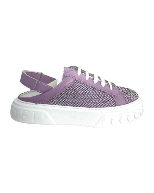 Casadei Purple Sneakers