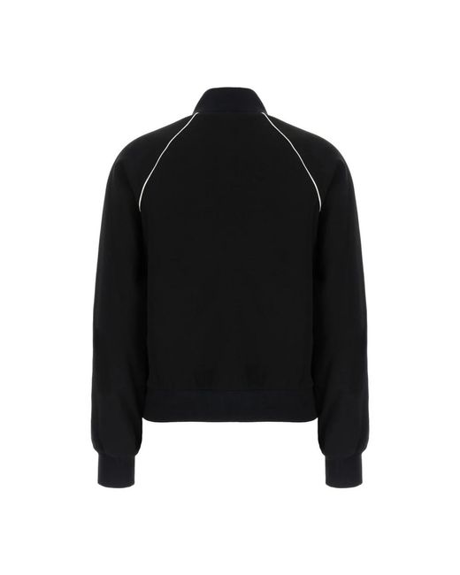 Tory Burch Hoodies & Sweatvesten ,Zwart ,Polyester Stijlvol Sweatshirt Voor Dagelijks Gebruik in het Black