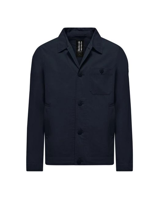Light Jackets di Bomboogie in Blue da Uomo