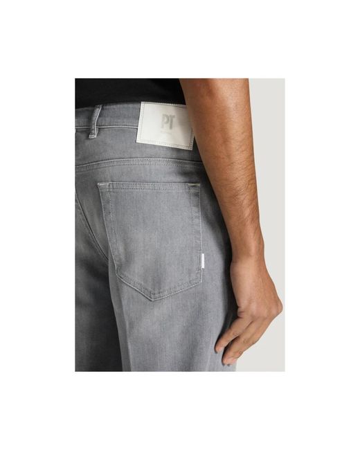 PT Torino Slim-fit jeans in Gray für Herren