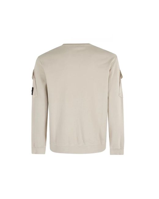 Stone Island Gray Sweatshirts for men