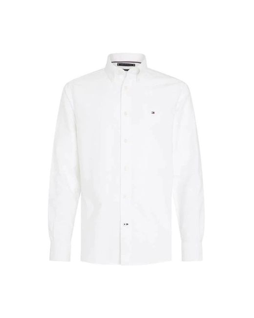 Formal Shirts di Tommy Hilfiger in White da Uomo