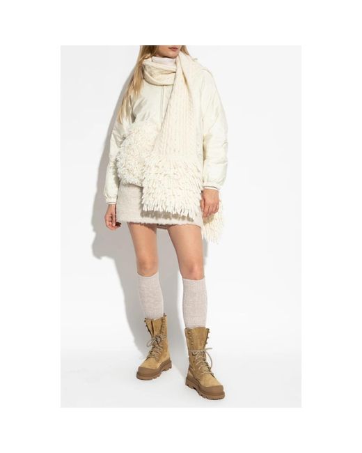Moncler Hooded Jacket in het Natural