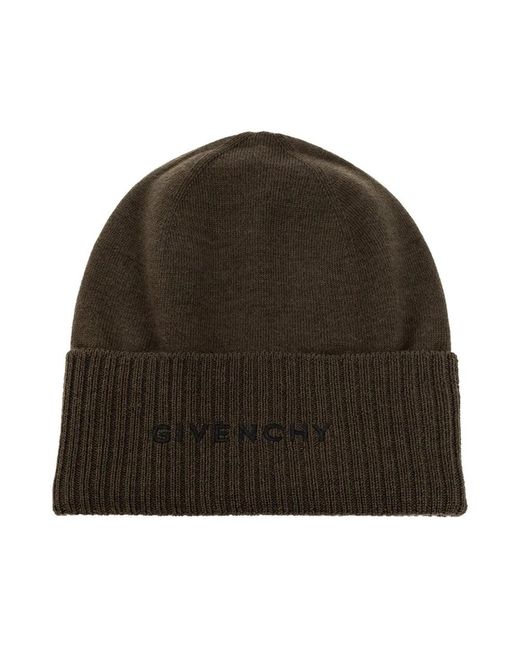Givenchy Green Beanies for men