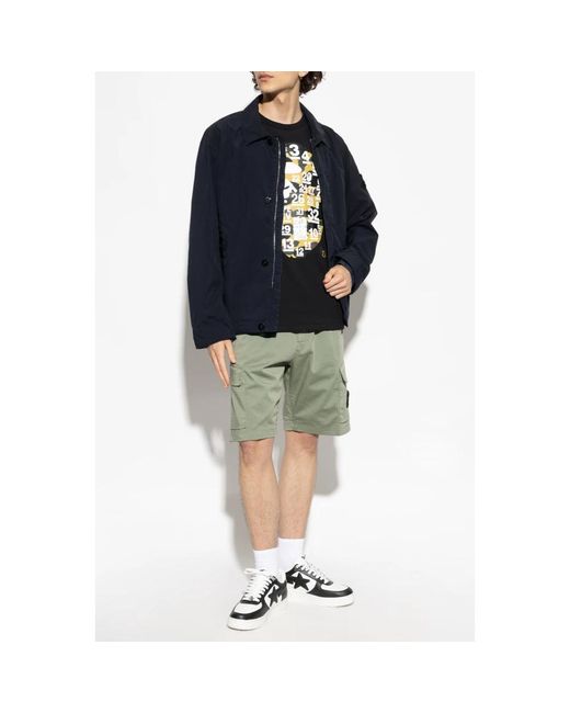 Stone Island Light Jackets in het Blue voor heren