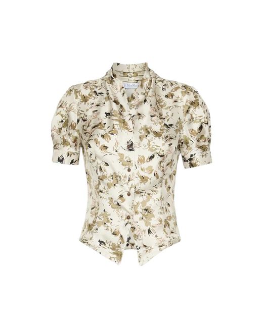 Max Mara Overhemden ,Mxmleale in het Natural