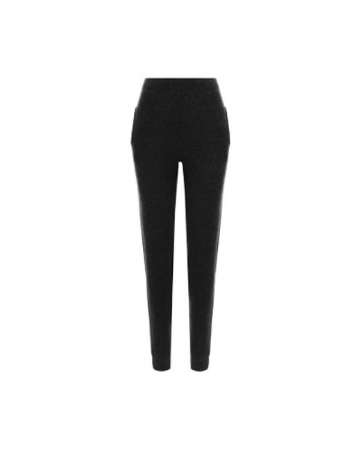 Saint Laurent Slim-Fit Trousers in het Black