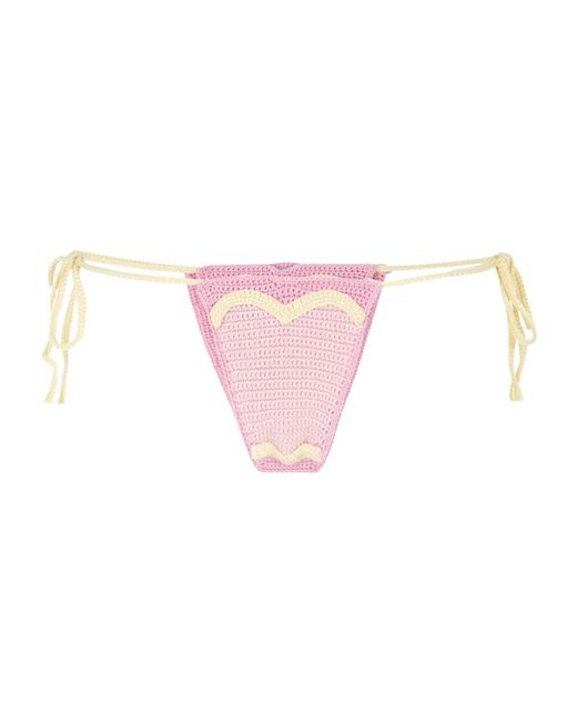 Gcds Crochet Brief in het Pink