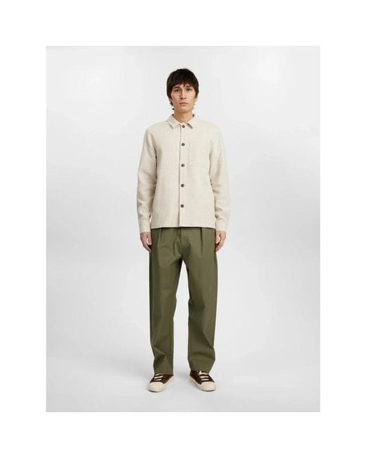 Anerkjendt Jassen ,Wit ,Veelzijdig Overshirt in het Natural voor heren