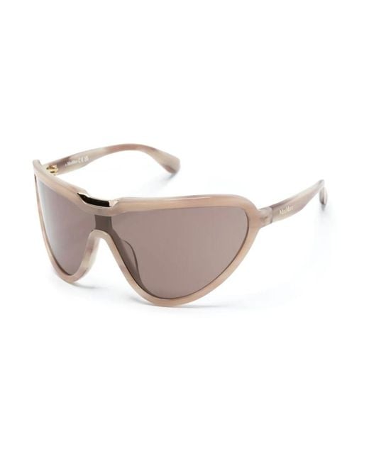 Max Mara White Sunglasses
