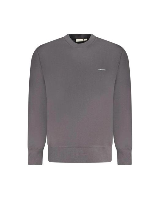 Sweatshirts Calvin Klein de hombre de color Gray